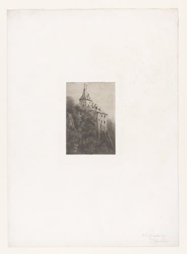 Kasteel van Montjardin aan de Amblève