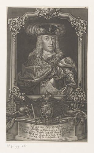 Portret van Karel VII Albrecht, Rooms keizer