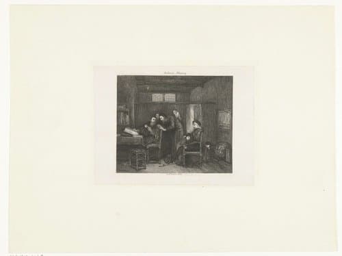 De geleerde by Johannes Arnoldus Boland