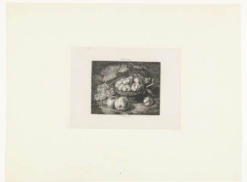 Stilleven met vruchten by Johannes Arnoldus Boland