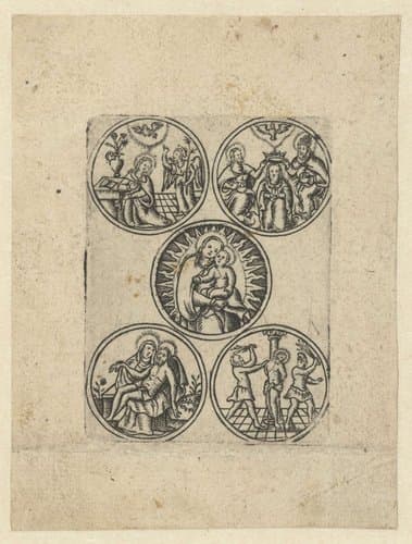 Portrait of Monogrammist S (16e eeuw)