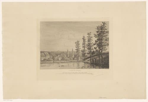 Vijver van Boitsfort by Hyacinthe Chameron
