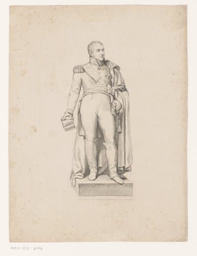 Standbeeld van Augustin Daniel Belliard te Brussel by Erin Corr