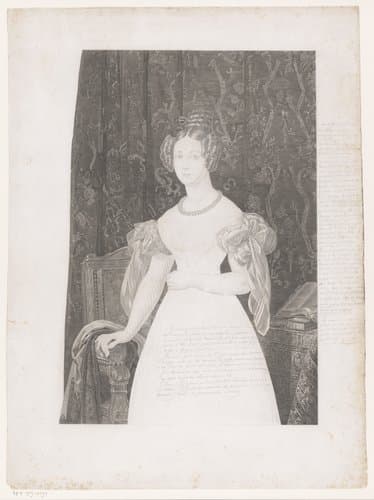 Portret van Louise Marie van Orléans by Erin Corr