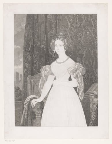 Portret van Louise Marie van Orléans by Erin Corr