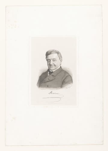 Portret van Jean-Baptiste Madou