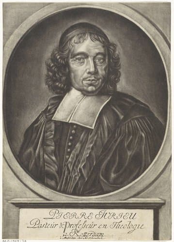 Portret van Pierre Jurieu by anonymous