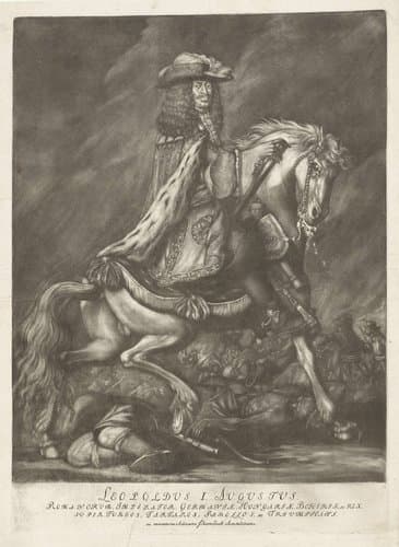 Ruiterportret van keizer Leopold I