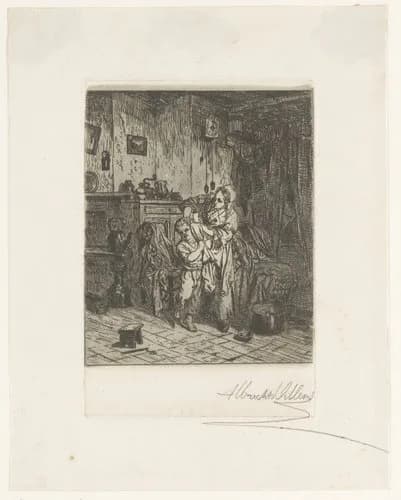 Portrait of Dillens, Albert