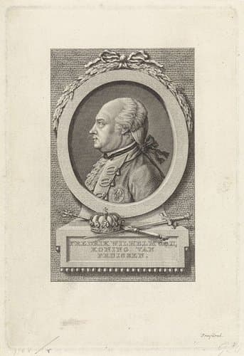 Portret van Frederik Willem II by Theodoor Koning