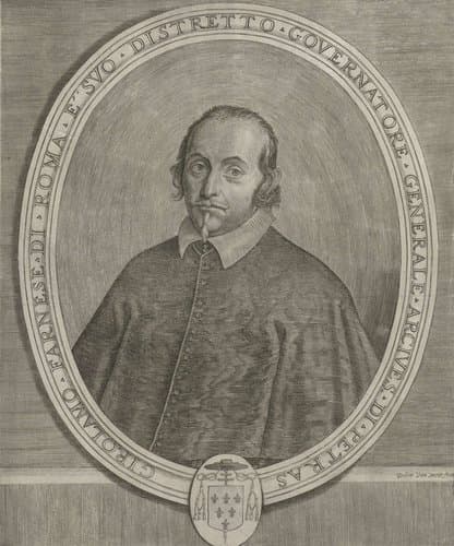 Portret van Girolamo Farnese by Theodor van Merlen (II)