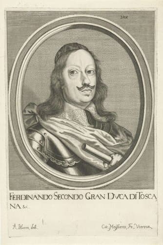 Portret van Ferdinando II de' Medici by Cornelis Meyssens