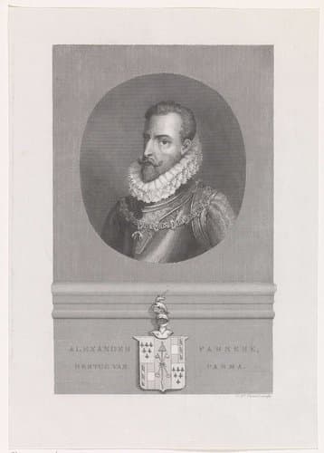 Portret van Alessandro Farnese, hertog van Parma by Edouard Taurel