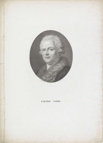Portret van Pietro Verri by Giuseppe Benaglia