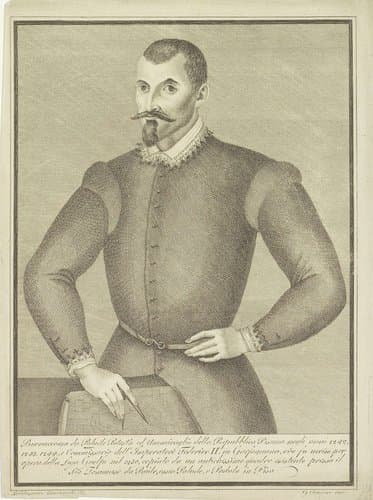 Portret van Buonaccorso da Palude by Giuseppe Canacci