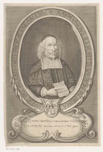 Portret van Raimondo Giovanni Forti by François Diodati