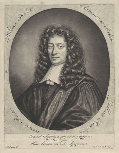 Portret van de Waalse predikant Phinées Pielat by Jacob Gole