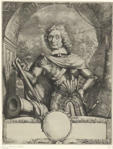 Portret van Willem Bastiaansz. Schepers by Romeyn de Hooghe