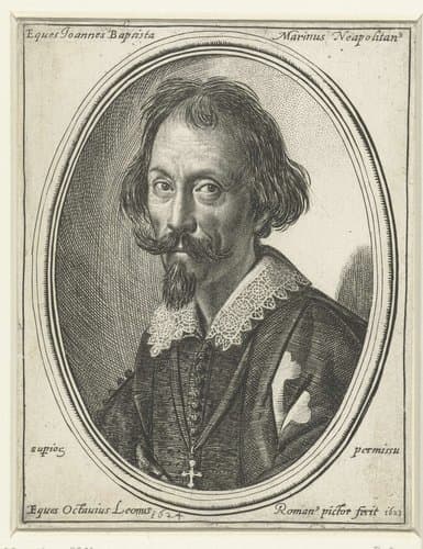 Eques Joannes Baptista Marinus Neapolitanus by Ottavio Mario Leoni