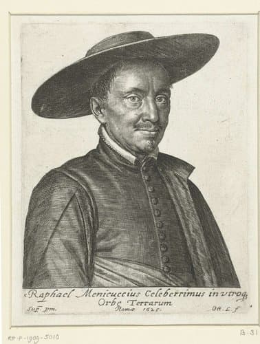 Portret van Raffaelo Menicucci