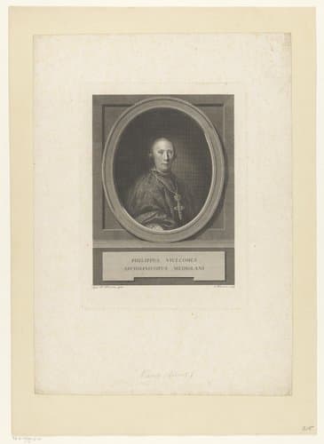 Portret van Filippo Maria Visconti by Mercorus
