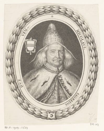 Portret van Marcantonio Giustinian by Martial Desbois