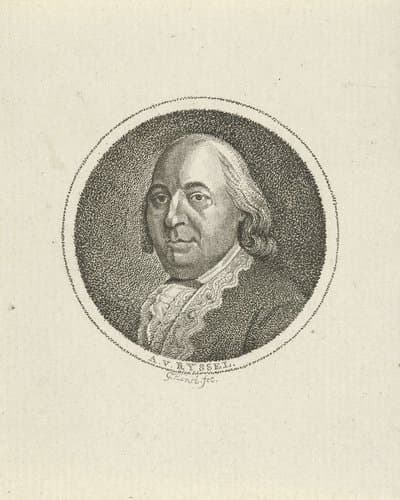 Portret van Albert van Ryssel by Gerrit Konsé