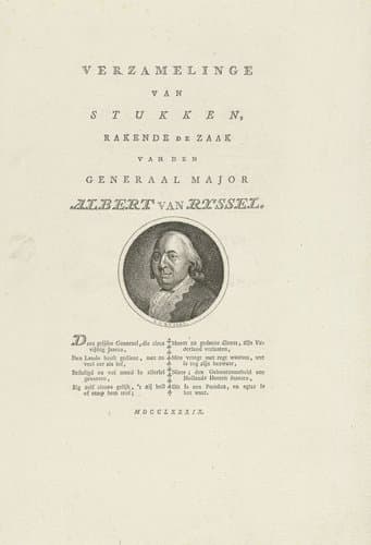 Portret van Albert van Ryssel