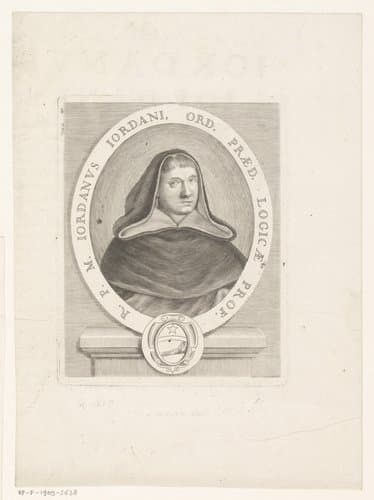 Portret van Iordanus Iordani