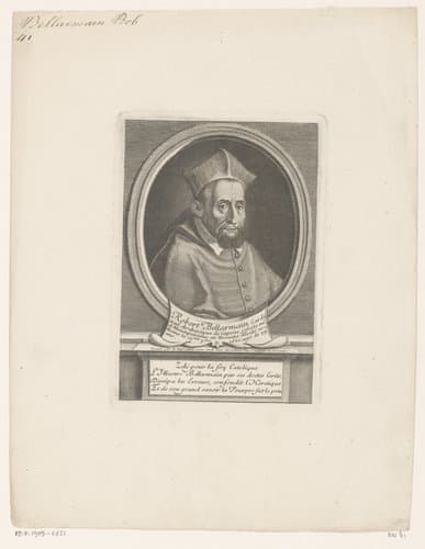 Portret van Roberto Bellarmino by Étienne Desrochers