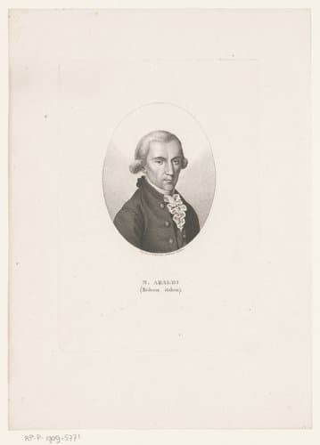 Portret van Michele Araldi by Ambroise Tardieu