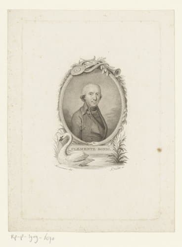 Portret van Clemente Bondi