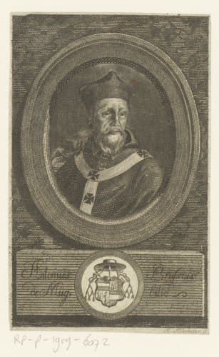 Portret van Antonius Brufeius de Müglitio by Andreas Niederhofer