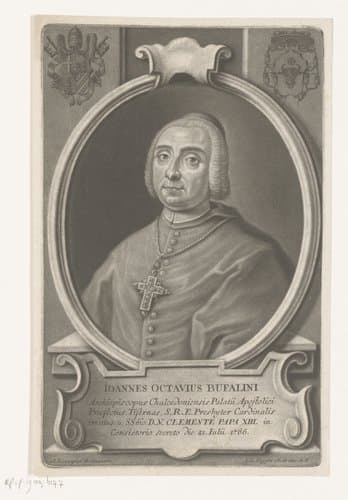 Portret van Giovanni Ottavio Bufalini