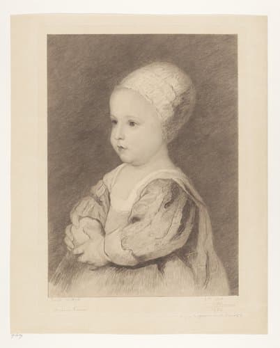 Portret van een onbekend kind