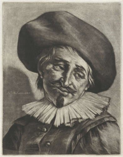 Droevige man by Aert Schouman