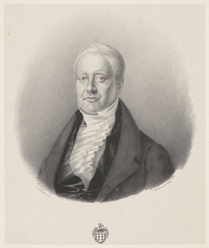 Portret van David Haim Henriques de Castro by Leonard de Koningh