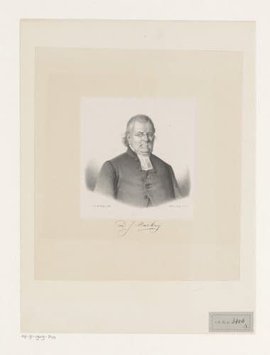 Portrait of Christian Gerhard Rudolf Meijer