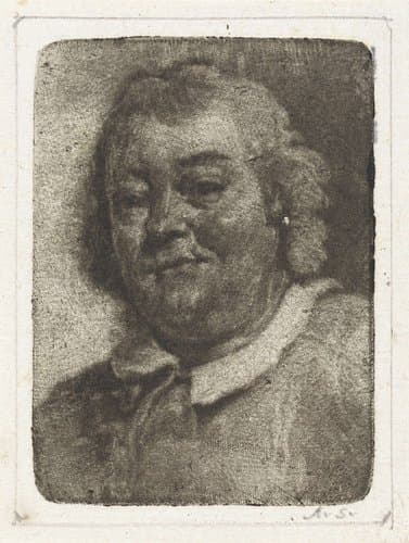 Buste van een man by Aert Schouman