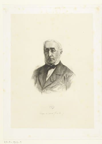 Portret van Jacob de Vos Jacobszoon by Petrus Johannes Arendzen