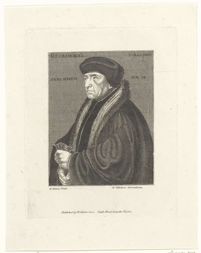 Portret van John Chamber by anonymous