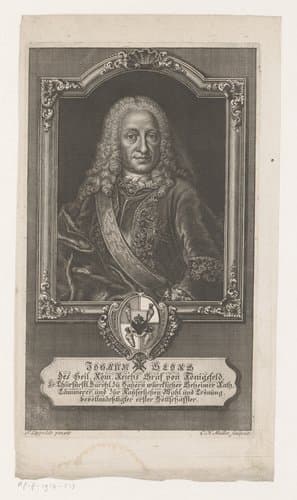 Portret van George II, koning van Engeland