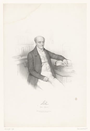 Portret van generaal Rowland Hill by Émilien Desmaisons
