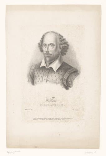 Portret van William Shakespeare