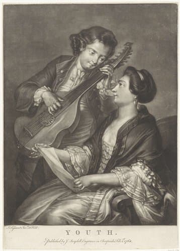 Youth by Philippe Joseph Tassaert