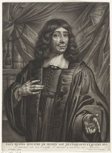 Portret van Paul Dusoul by Bernard Vaillant