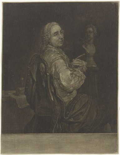 Portret van Willem Dubbelens by Pieter Anthony Wakkerdak