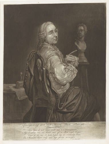 Portret van Willem Dubbelens by Pieter Anthony Wakkerdak