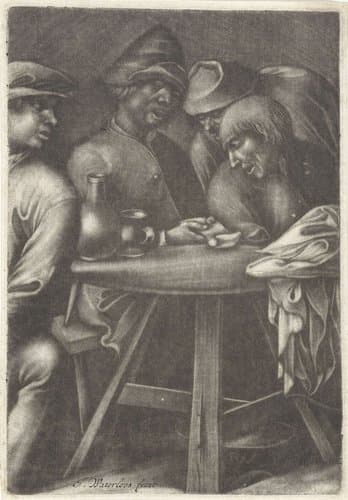 Zingende mannen by J. Waterloos
