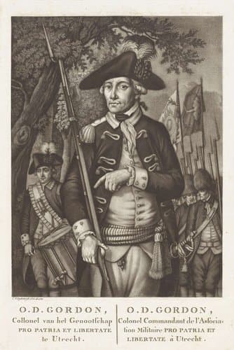 Portret van Otto Derk Gordon by anonymous